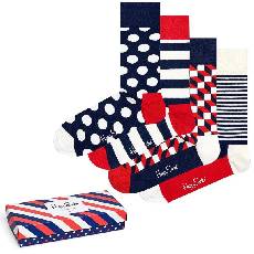 4-Pack Happy socks in giftbox Big Dot